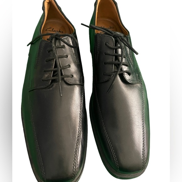 Clark’s dress shoes 10.5 loafers leather - Picture 4 of 7